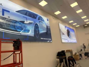 Cadre rétro éclairé LED